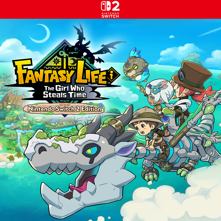 Carátula de FANTASY LIFE i: The Girl Who Steals Time Nintendo Switch 2 Edition - Nintendo Switch 2