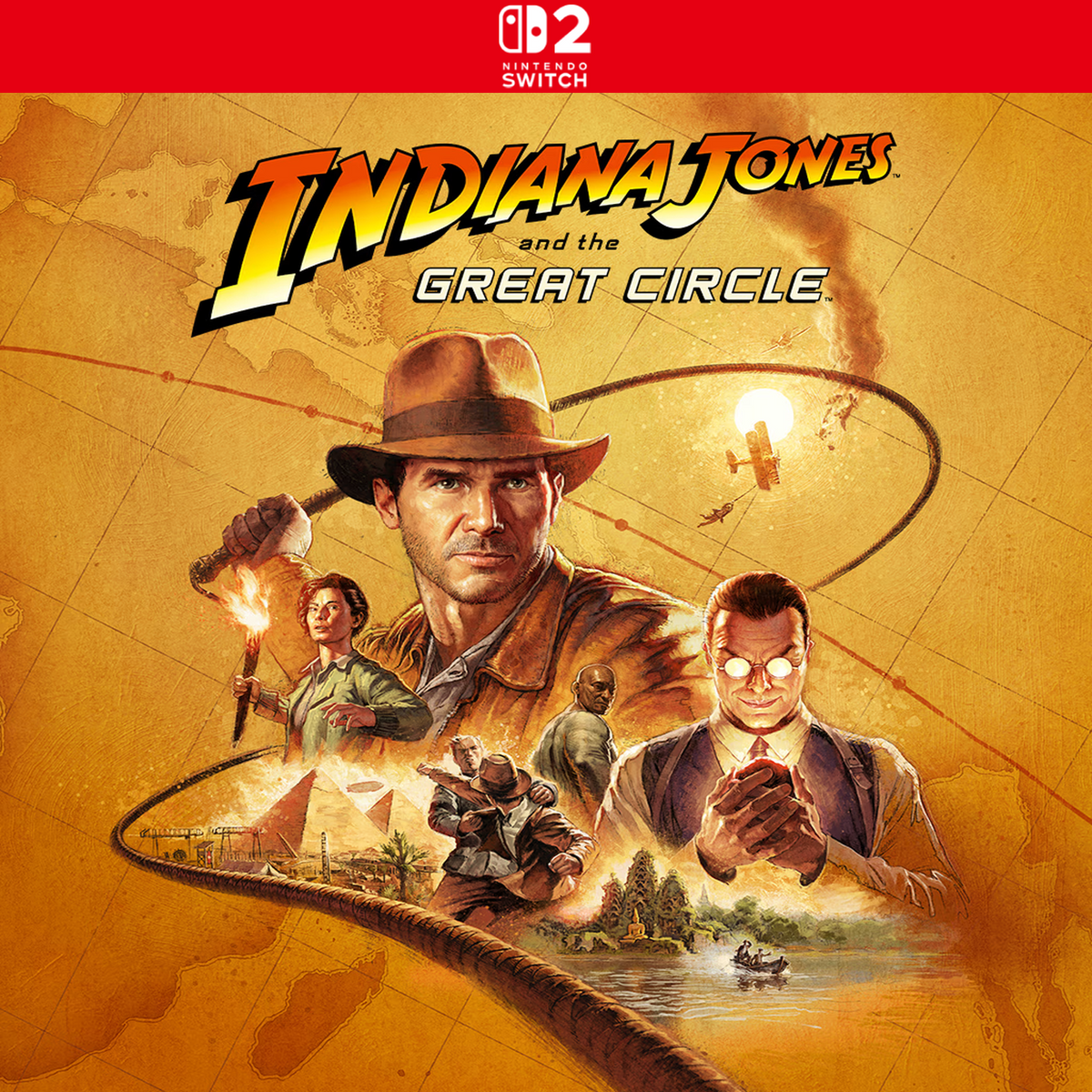 Carátula de Indiana Jones and the Great Circle - Nintendo Switch 2
