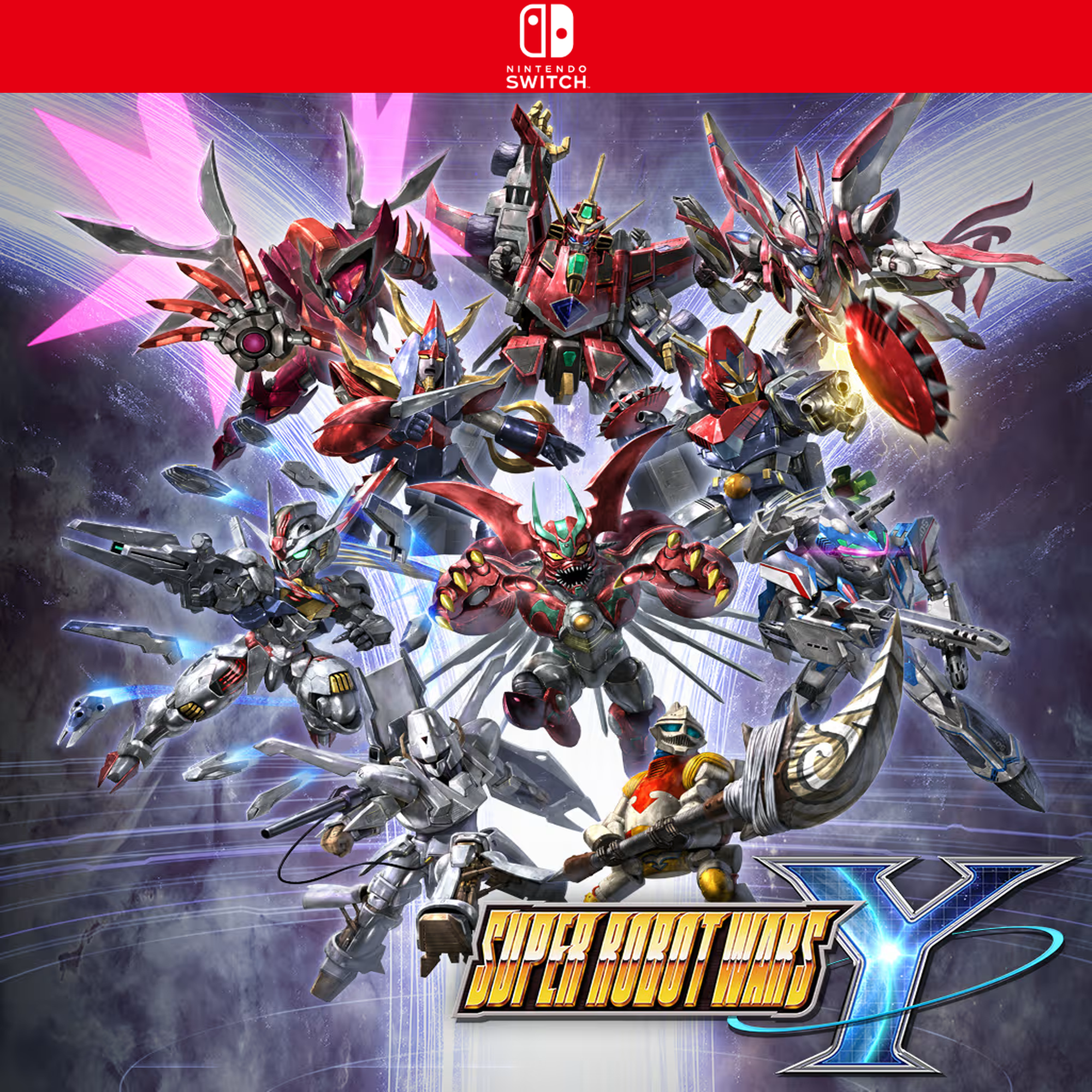 Carátula de SUPER ROBOT WARS Y - Nintendo Switch
