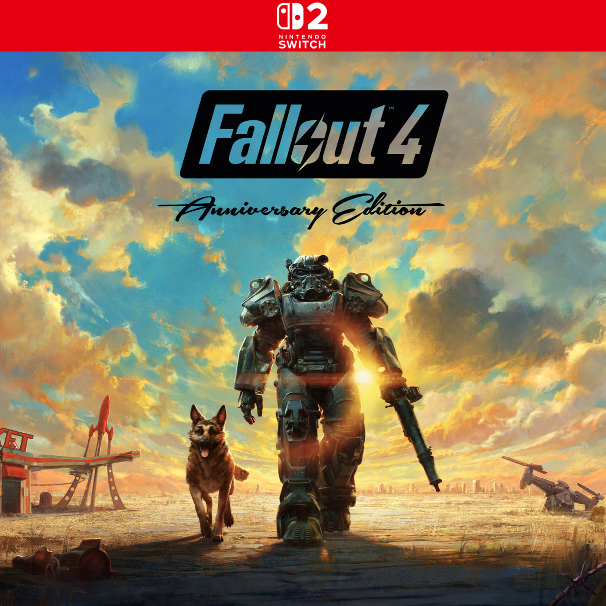 Carátula de Fallout 4: Anniversary Edition - Nintendo Switch 2