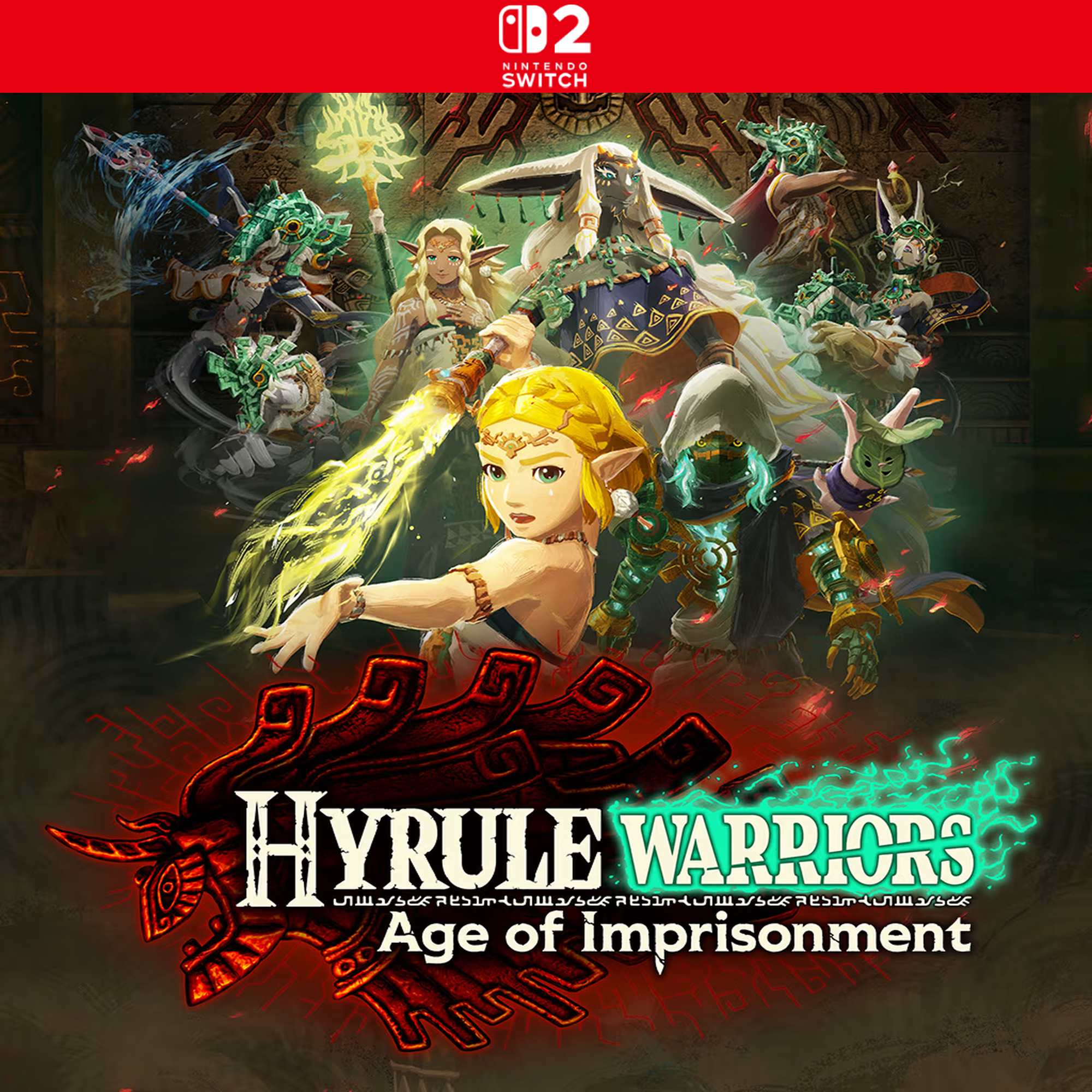 Carátula de Hyrule Warriors: Age of Imprisonment - Nintendo Switch 2