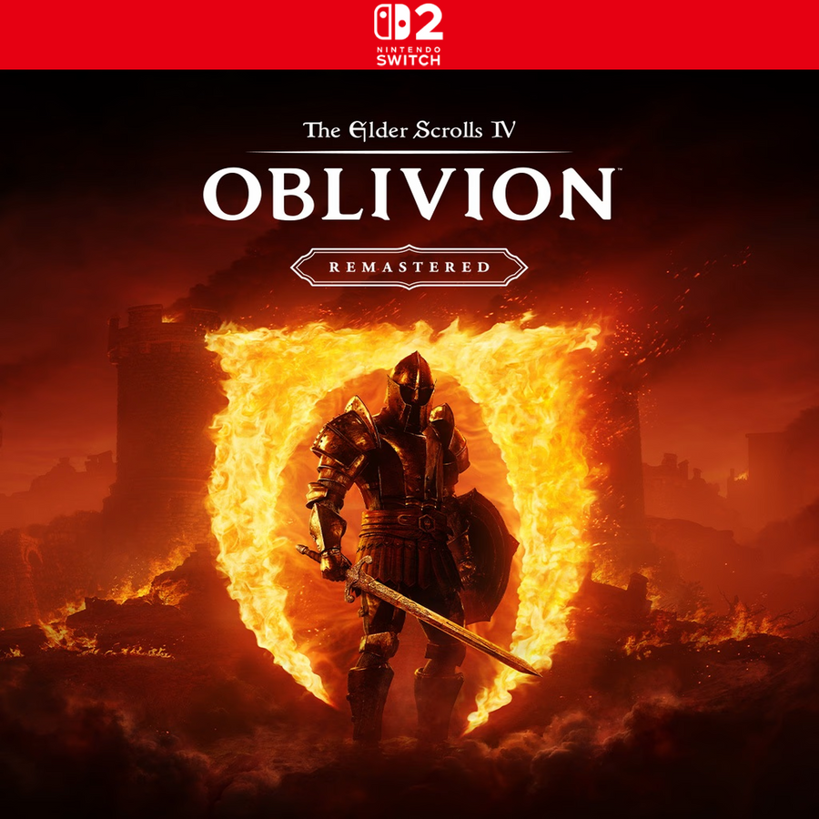 Carátula de The Elder Scrolls IV: Oblivion Remastered - Nintendo Switch 2
