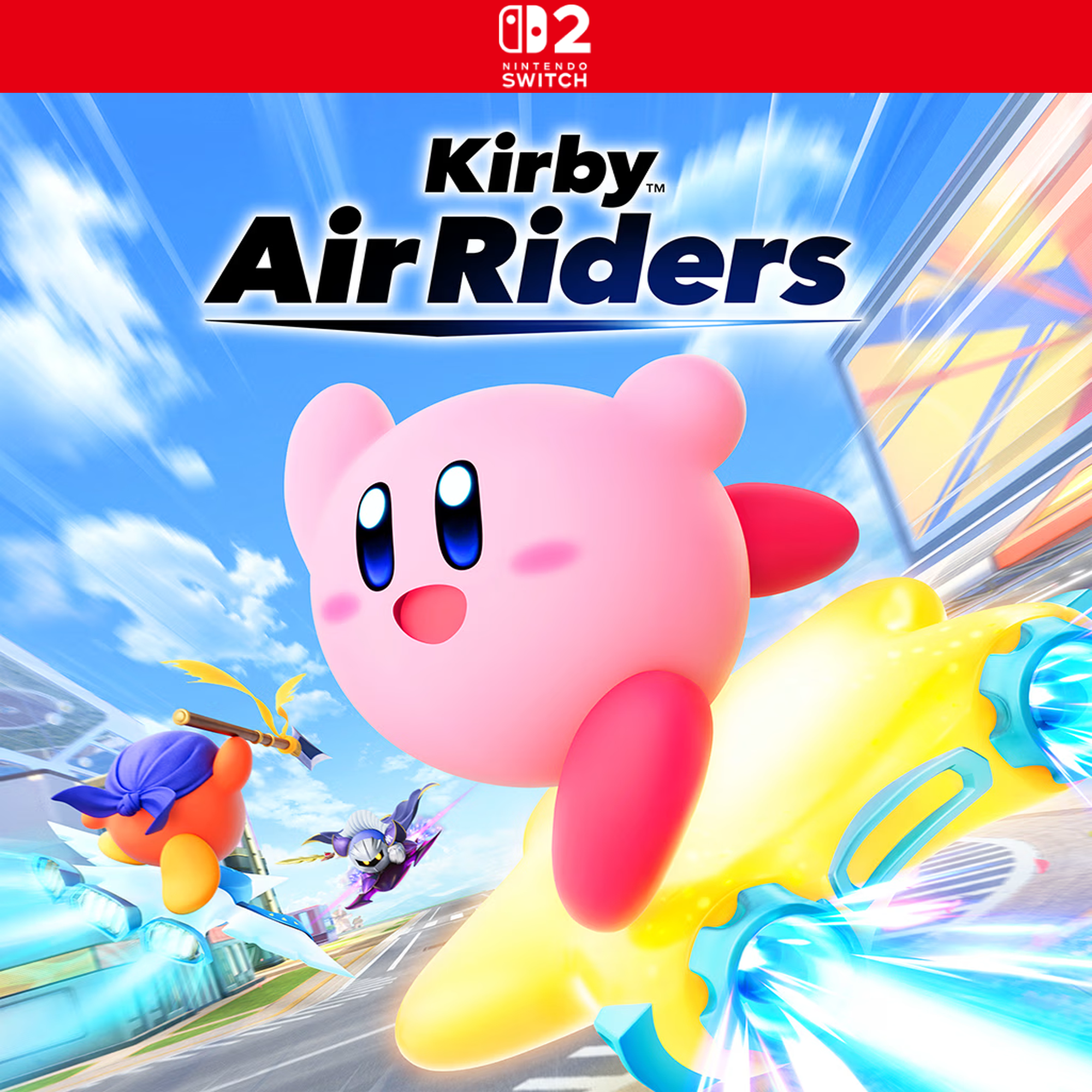 Carátula de Kirby Air Riders - Nintendo Switch 2