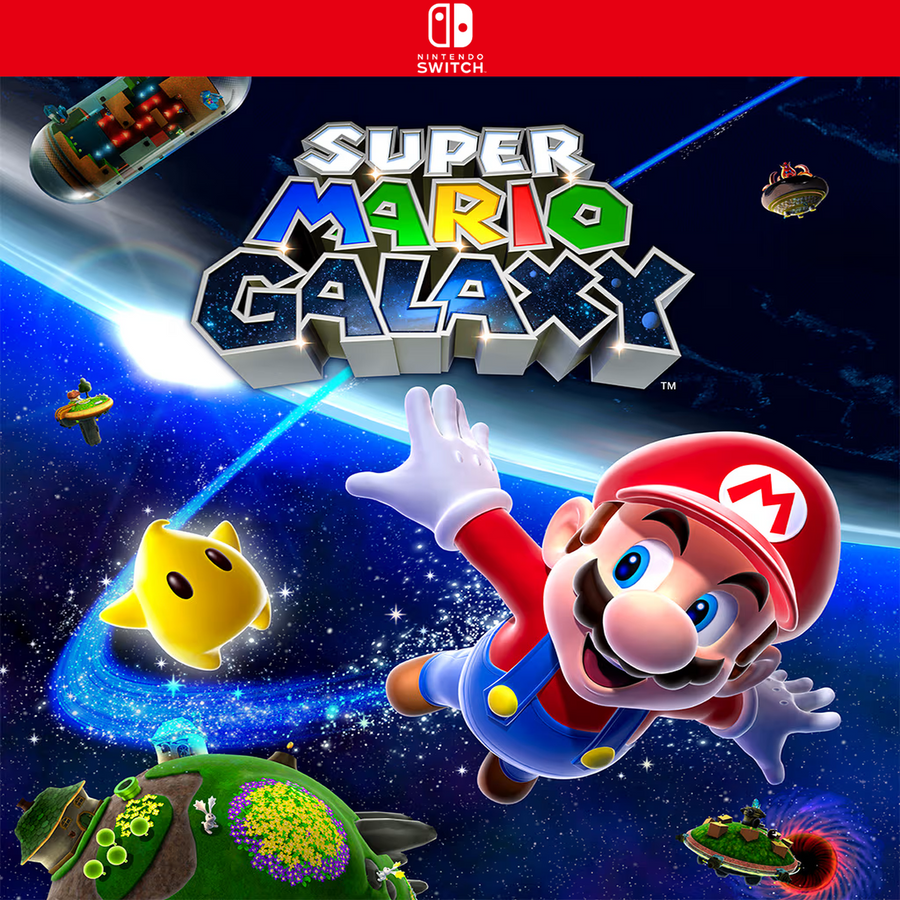 Carátula de Super Mario Galaxy - Nintendo Switch