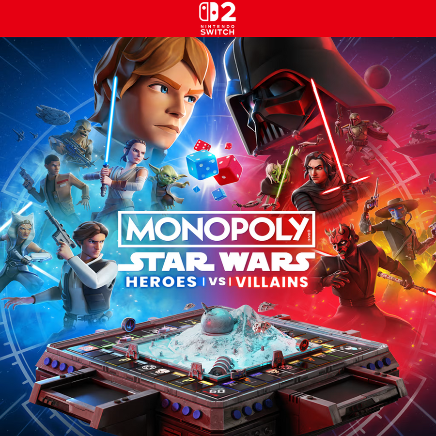 Carátula de Monopoly: Star Wars Heroes vs. Villains - Nintendo Switch 2