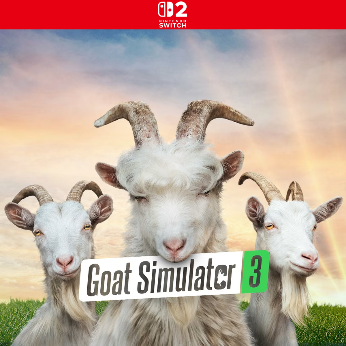 Carátula de Goat Simulator 3 - Nintendo Switch 2
