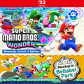 Carátula de Super Mario Bros. Wonder – Nintendo Switch 2 Edition + Meetup in Bellabel Park - Nintendo Switch 2