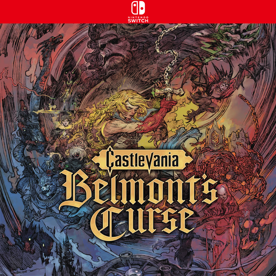 Carátula de Castlevania: Belmonts Curse - Nintendo Switch