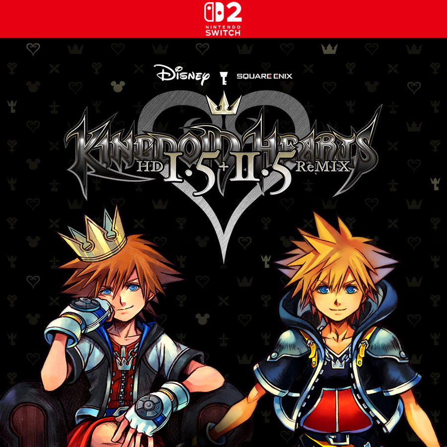 Carátula de KINGDOM HEARTS -HD 1.5+2.5 ReMIX- - Nintendo Switch 2