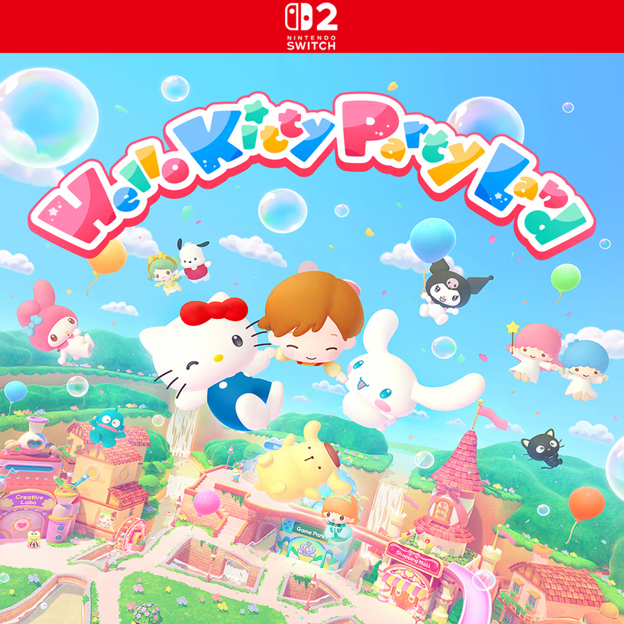 Carátula de Hello Kitty Party Land - Nintendo Switch 2
