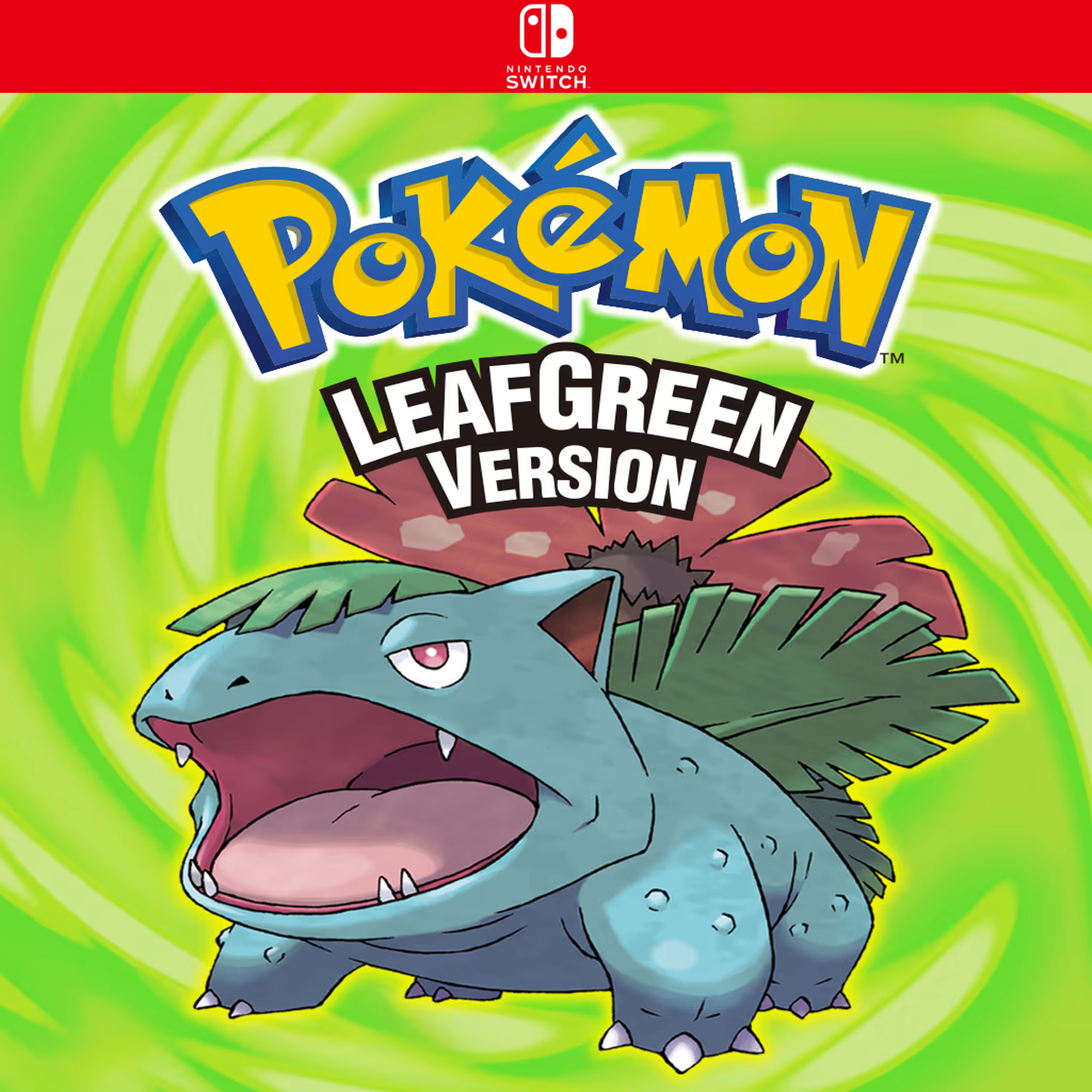 Carátula de (English) Pokémon LeafGreen Version - Nintendo Switch