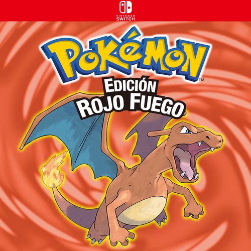 Carátula de (Español) Pokémon Edición Rojo Fuego - Nintendo Switch