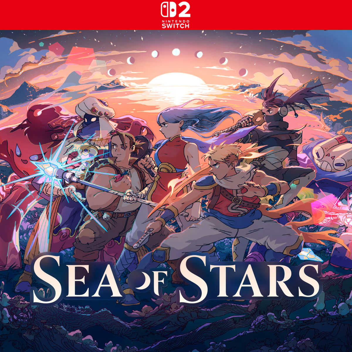 Carátula de Sea of Stars - Nintendo Switch 2