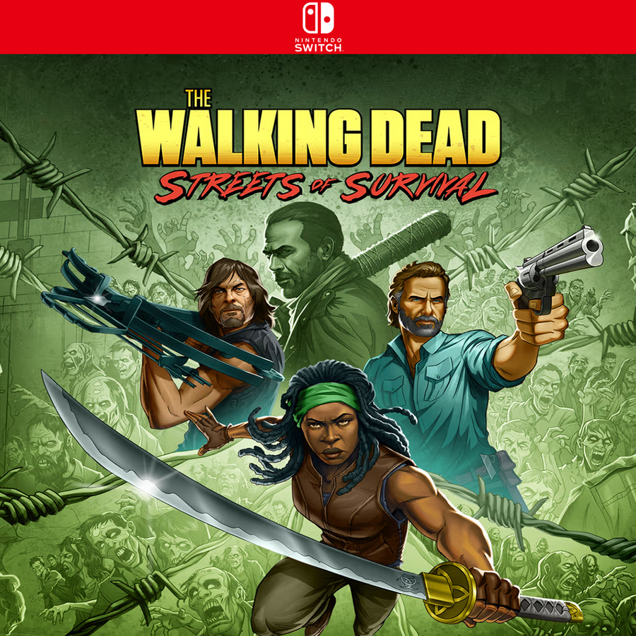 Carátula de The Walking Dead: Streets of Survival - Nintendo Switch