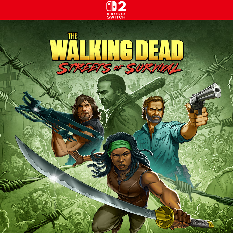 Carátula de The Walking Dead: Streets of Survival - Nintendo Switch 2