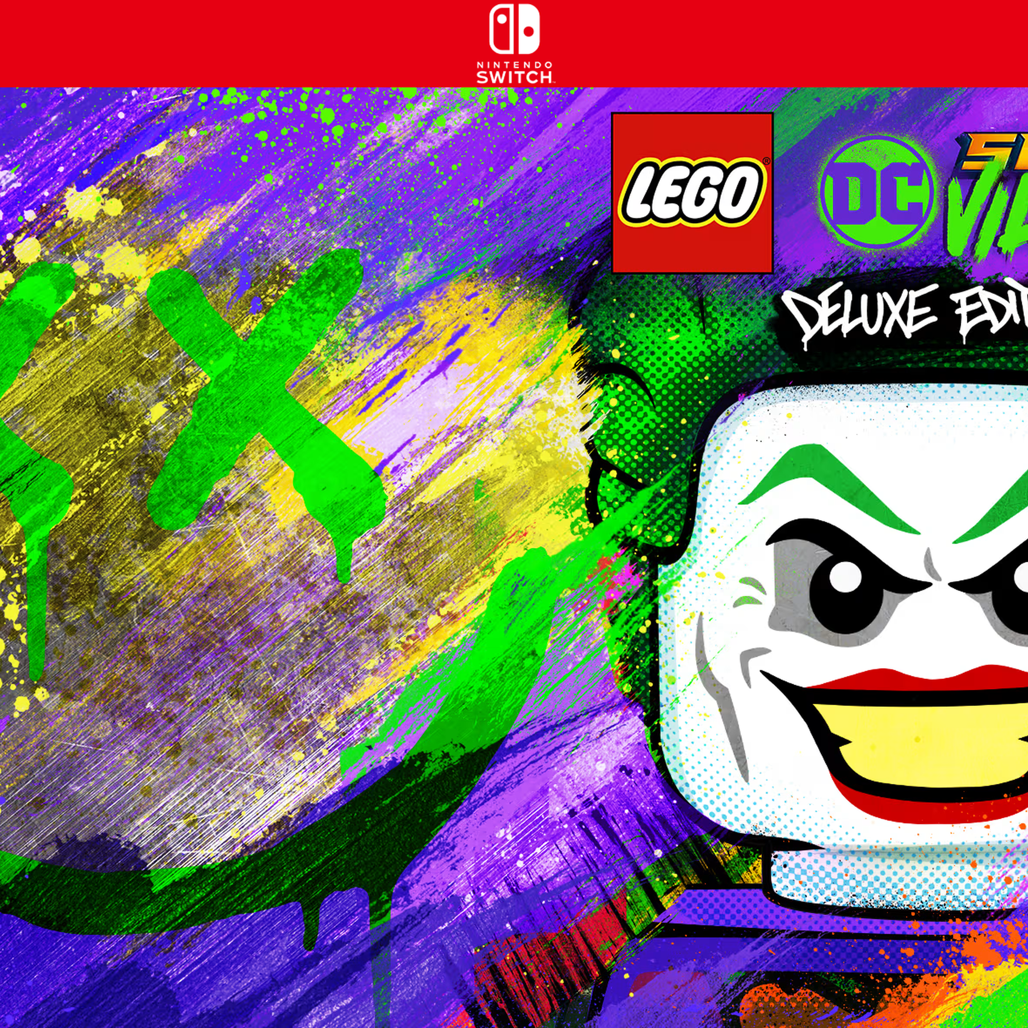 Carátula de LEGO DC Super-Villains Deluxe Edition - Nintendo Switch