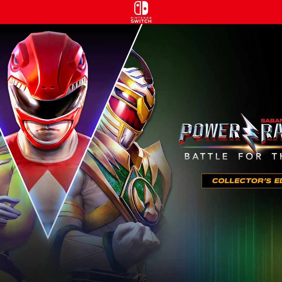Carátula de Power Rangers: Battle for the Grid - Collectors Edition - Nintendo Switch