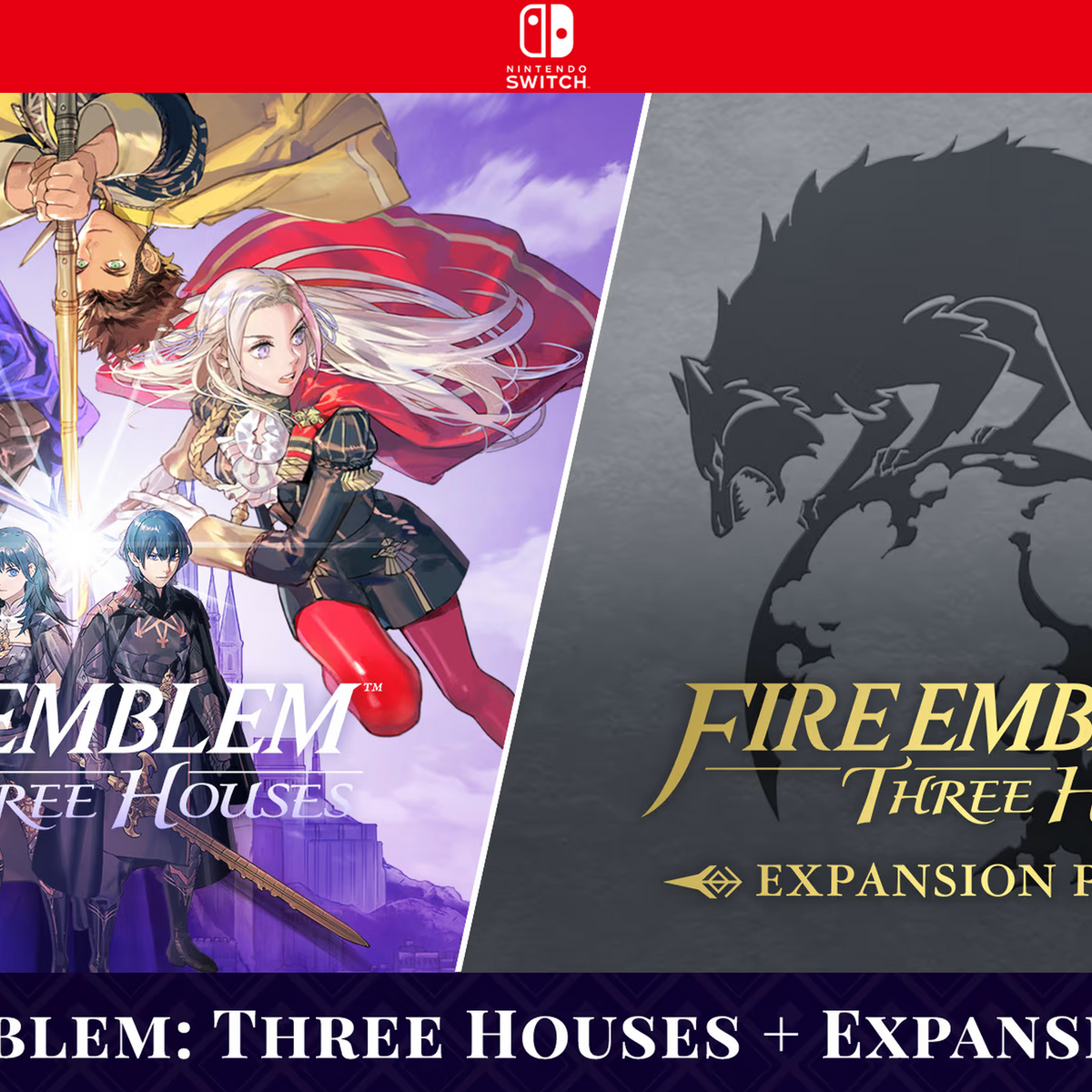 Carátula de Fire Emblem: Three Houses + Expansion Pass - Nintendo Switch