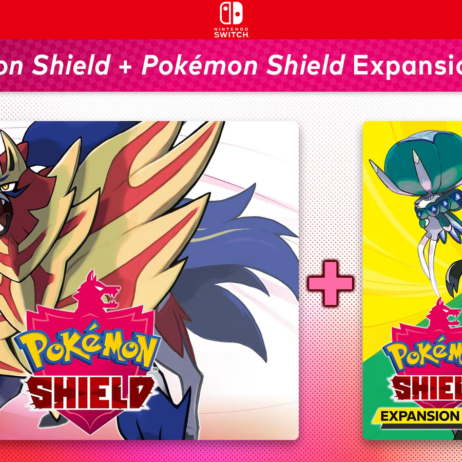 Carátula de Pokémon Shield + Expansion Pass - Nintendo Switch