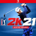Carátula de PGA TOUR 2K21 Digital Deluxe - Nintendo Switch