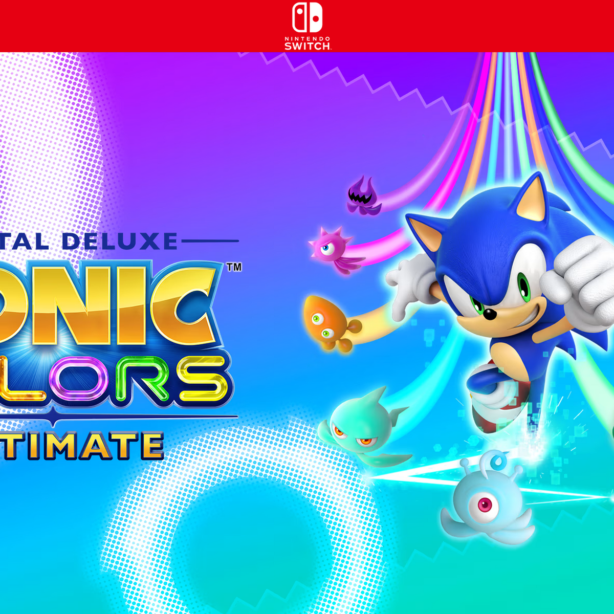 Carátula de Sonic Colors: Ultimate - Digital Deluxe - Nintendo Switch