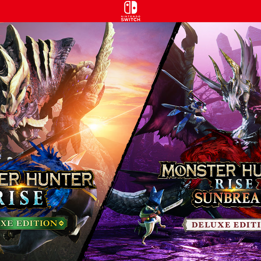 Carátula de Monster Hunter Rise + Sunbreak Deluxe - Nintendo Switch