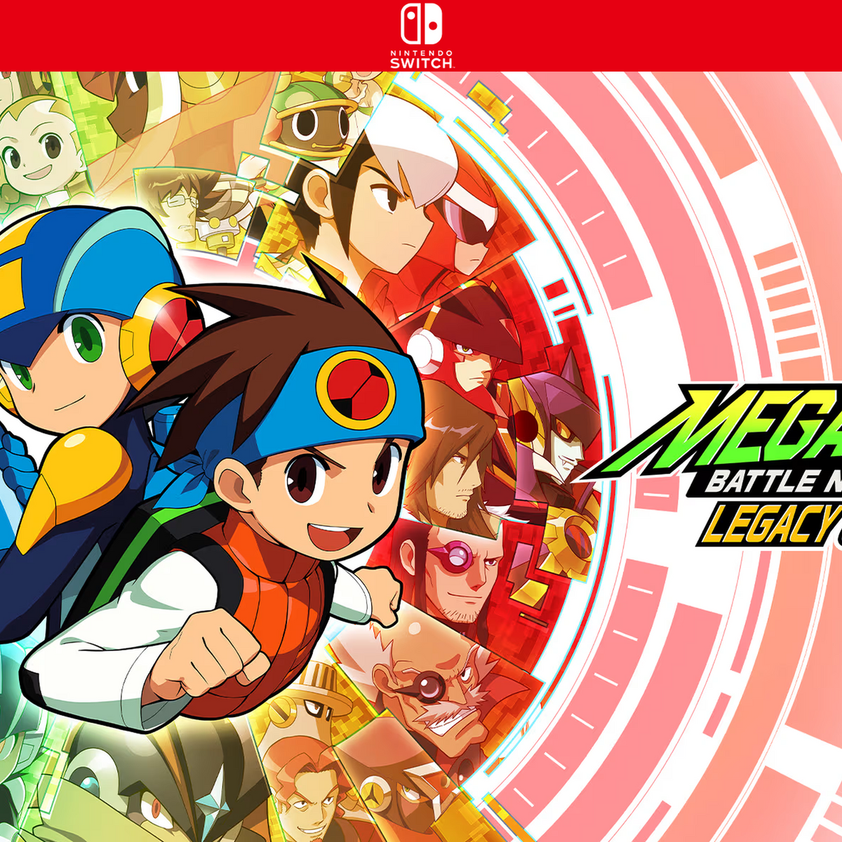 Carátula de Mega Man Battle Network Legacy Collection - Nintendo Switch