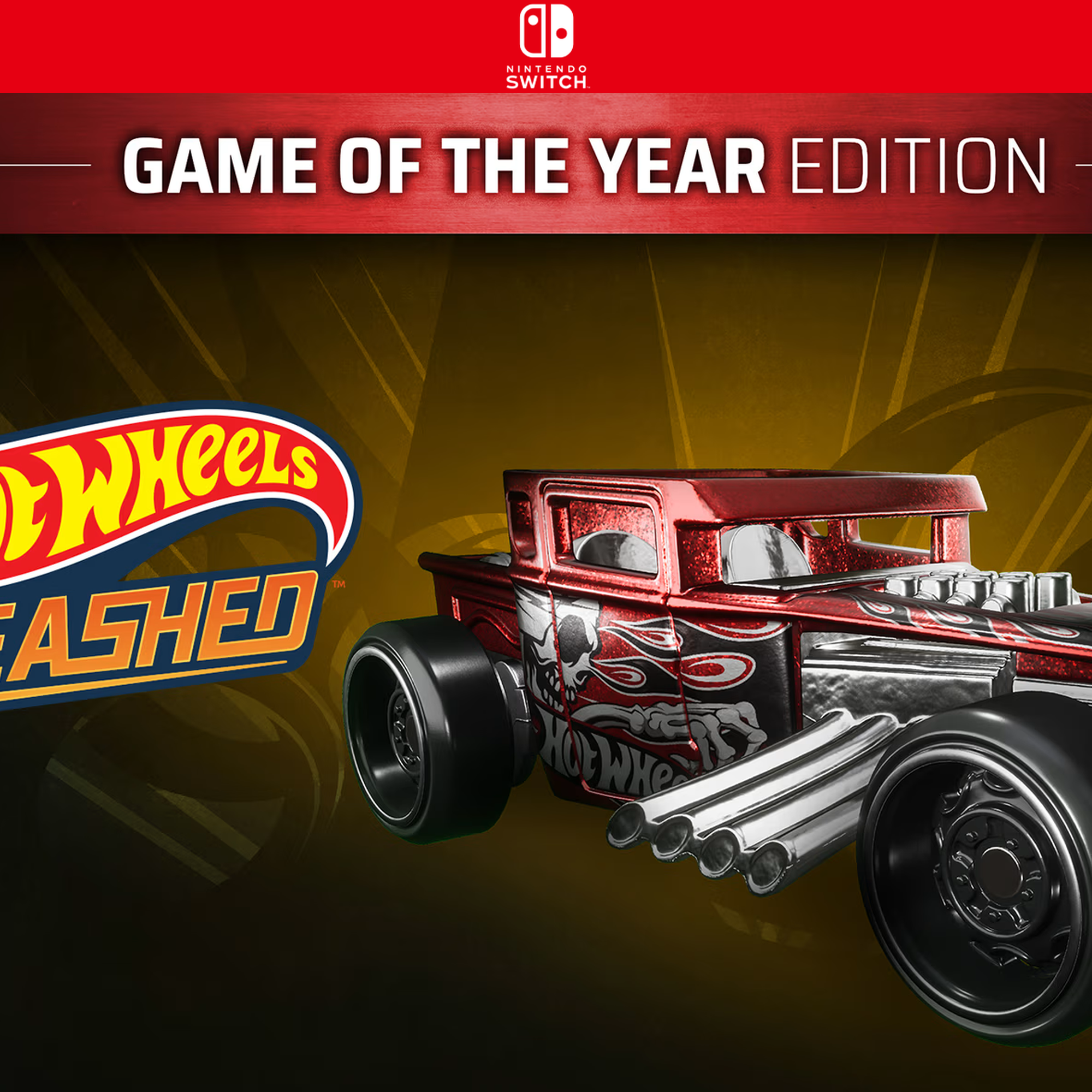 Carátula de HOT WHEELS UNLEASHED - Game of the Year Edition - Nintendo Switch
