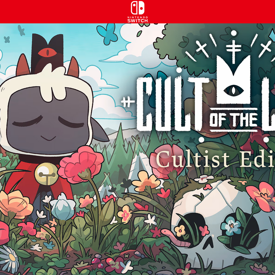 Carátula de Cult of the Lamb: Cultist Edition - Nintendo Switch