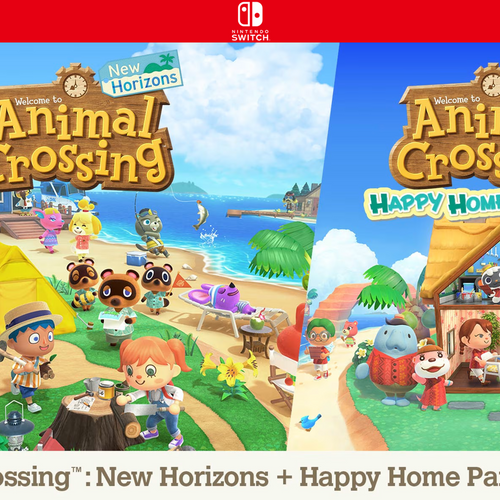 Carátula de Animal Crossing: New Horizons Bundle (Game + DLC) - Nintendo Switch