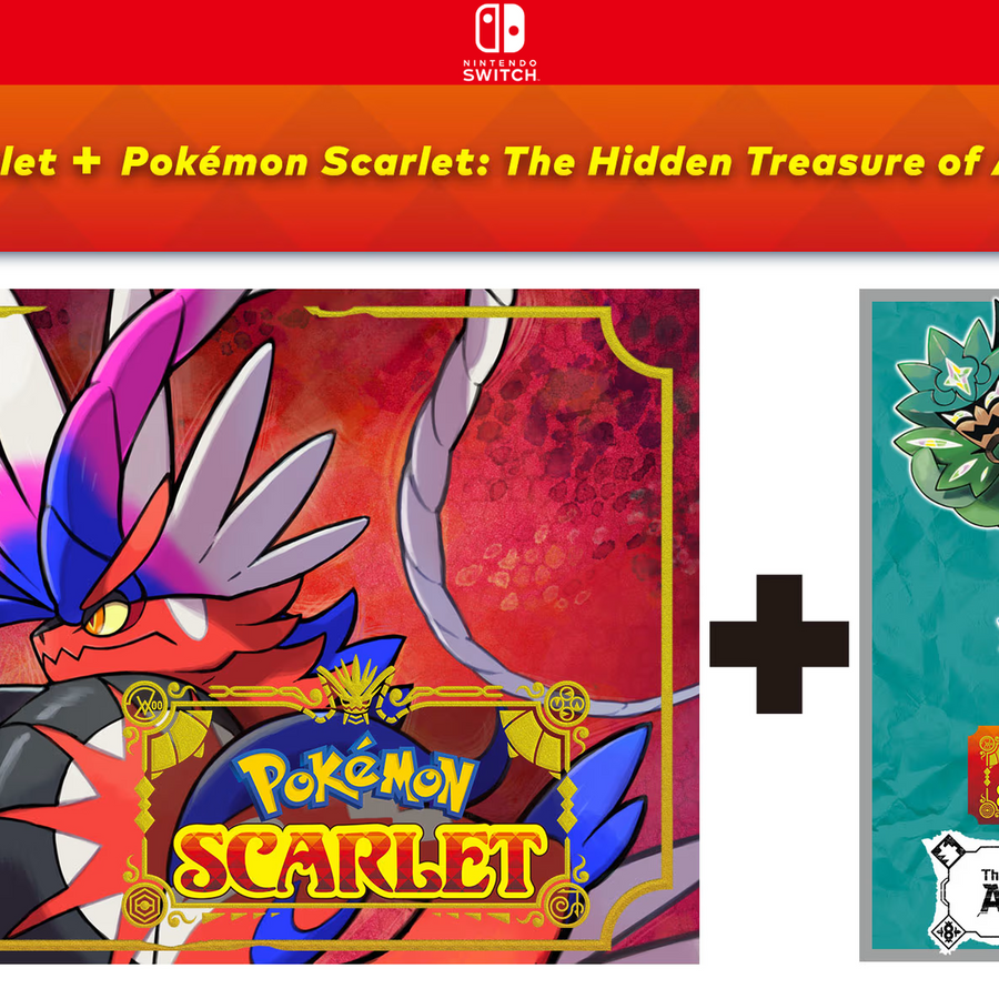 Carátula de Pokémon Scarlet Bundle (Game + DLC) - Nintendo Switch
