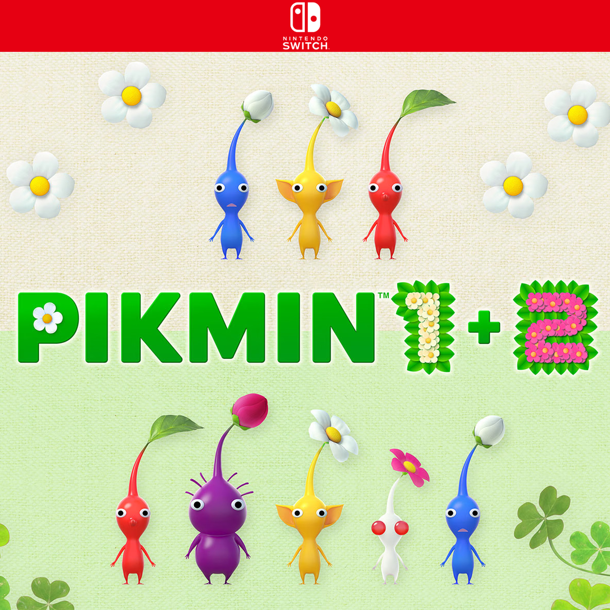 Carátula de Pikmin 1+2 Bundle - Nintendo Switch
