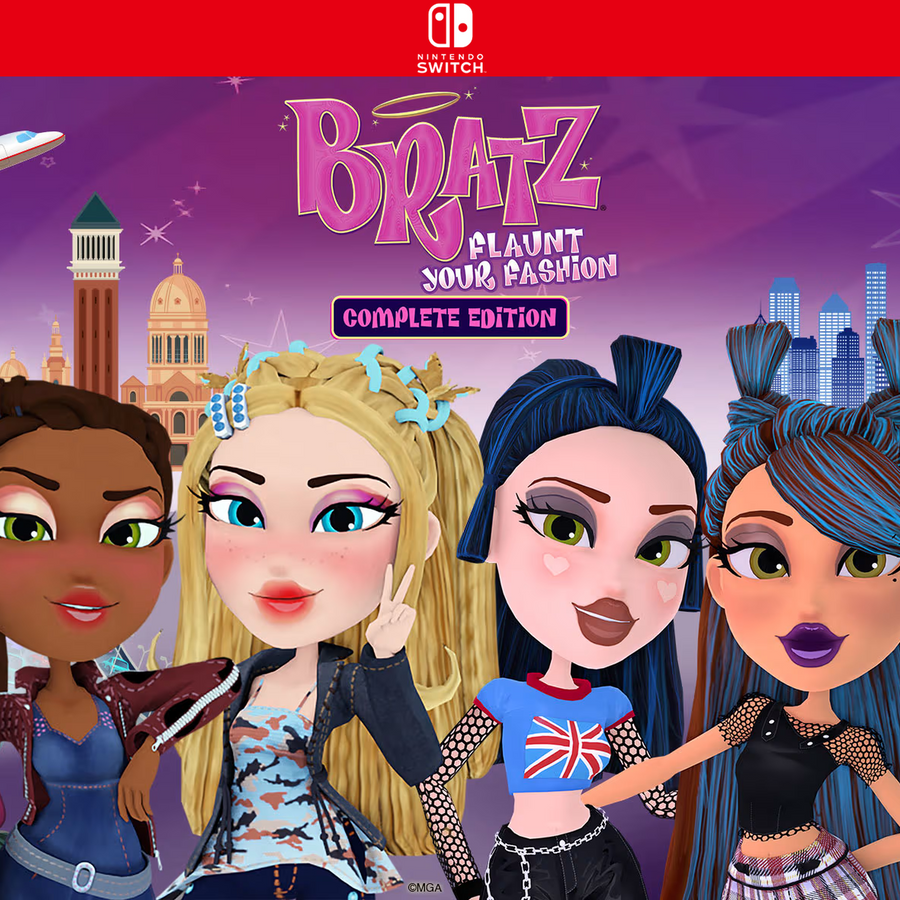 Carátula de Bratz: Flaunt your fashion - Complete Edition - Nintendo Switch