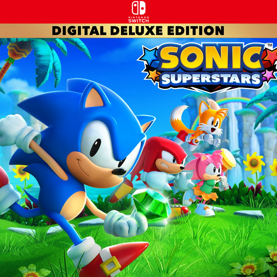 Carátula de SONIC SUPERSTARS Digital Deluxe Edition featuring LEGO - Nintendo Switch