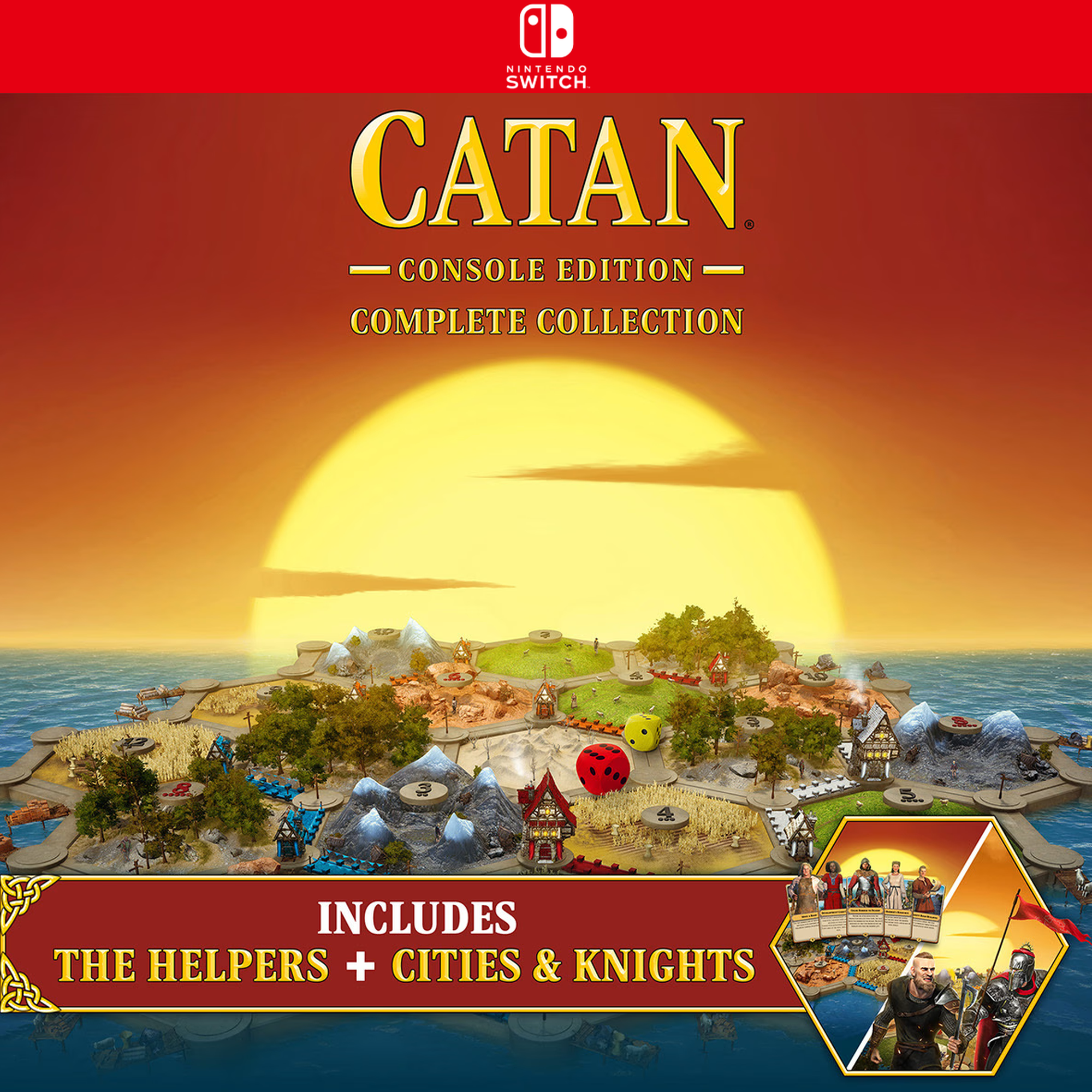 Carátula de CATAN - Console Edition: The Complete Collection - Nintendo Switch