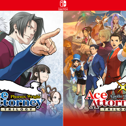 Carátula de Ace Attorney Anthology - Nintendo Switch