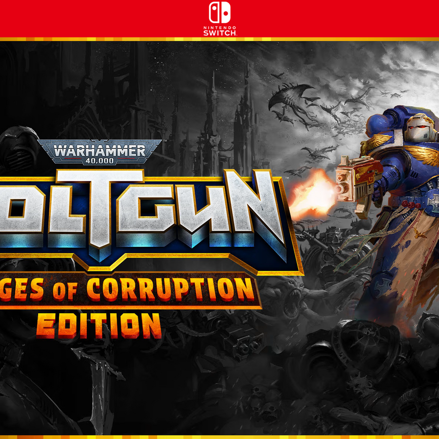 Carátula de Warhammer 40,000: Boltgun - Forges of Corruption Edition - Nintendo Switch