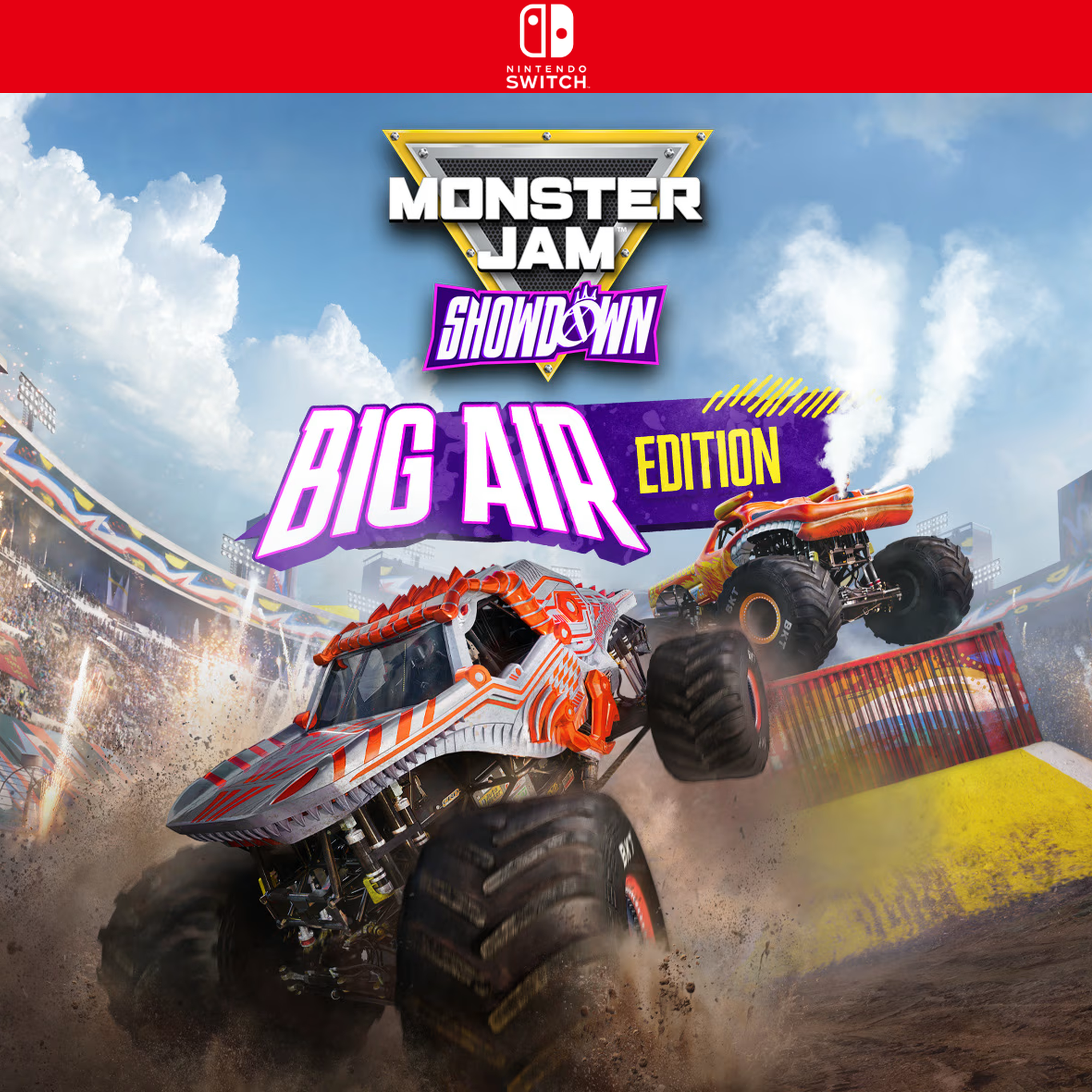 Carátula de Monster Jam Showdown - Big Air Edition - Nintendo Switch