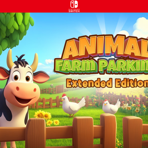 Carátula de Animal Farm Parking: Extended Edition - Nintendo Switch