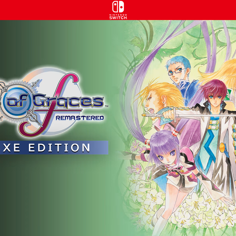 Carátula de Tales of Graces f Remastered Deluxe Edition - Nintendo Switch