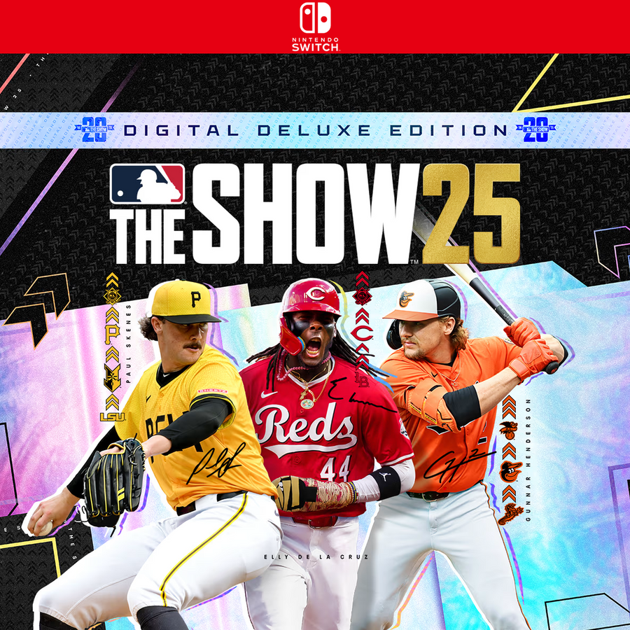 Carátula de MLB The Show 25 - Digital Deluxe Edition - Nintendo Switch