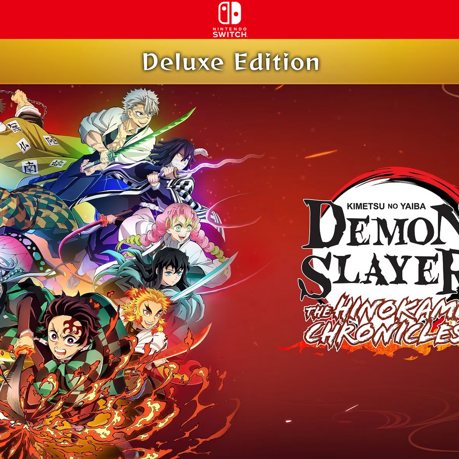 Carátula de Demon Slayer -Kimetsu no Yaiba- The Hinokami Chronicles 2 Deluxe Edition - Nintendo Switch
