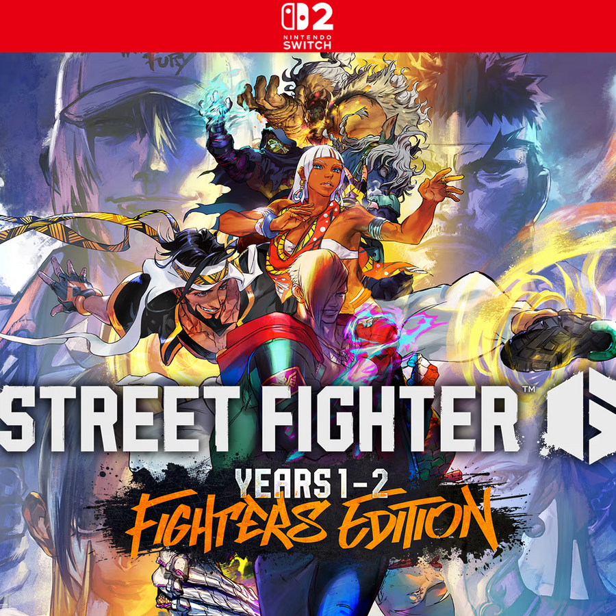 Carátula de Street Fighter 6 Years 1-2 Fighters Edition - Nintendo Switch 2