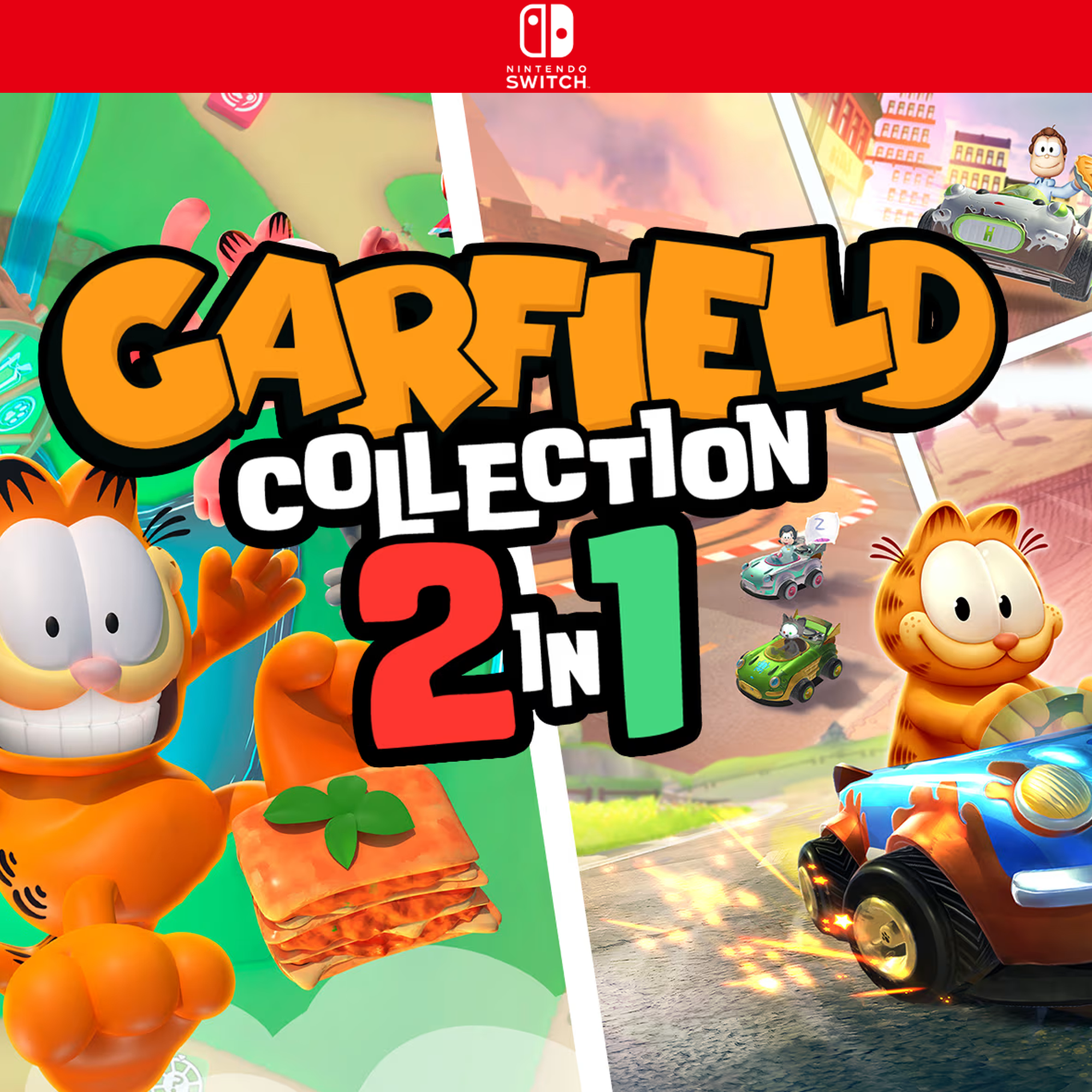 Carátula de Garfield Bundle – 2 in 1 - Nintendo Switch