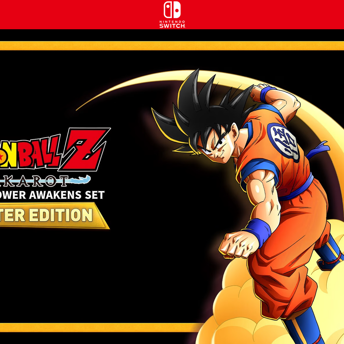 Carátula de DRAGON BALL Z: KAKAROT + A NEW POWER AWAKENS SET - MASTER EDITION - Nintendo Switch