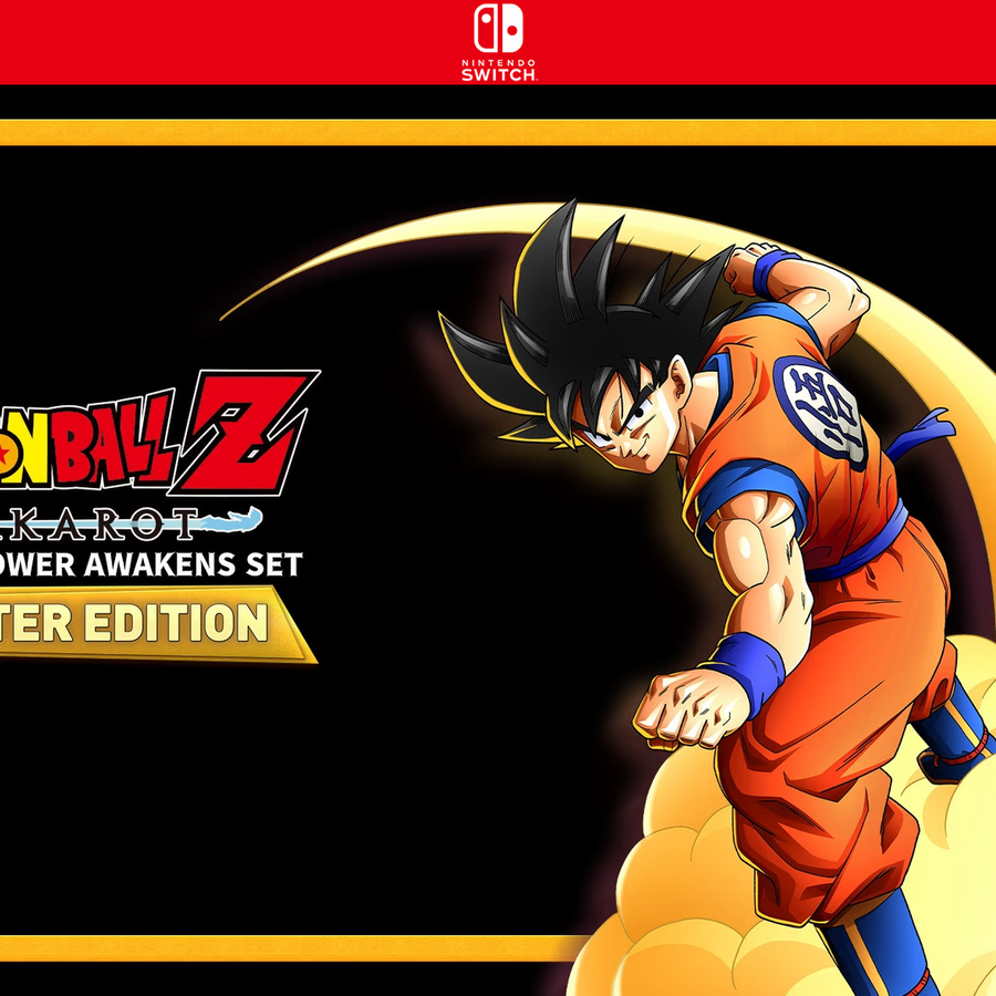 Carátula de DRAGON BALL Z: KAKAROT + A NEW POWER AWAKENS SET - MASTER EDITION - Nintendo Switch