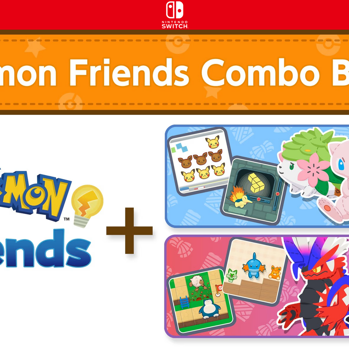 Carátula de Pokémon Friends Combo Bundle - Nintendo Switch