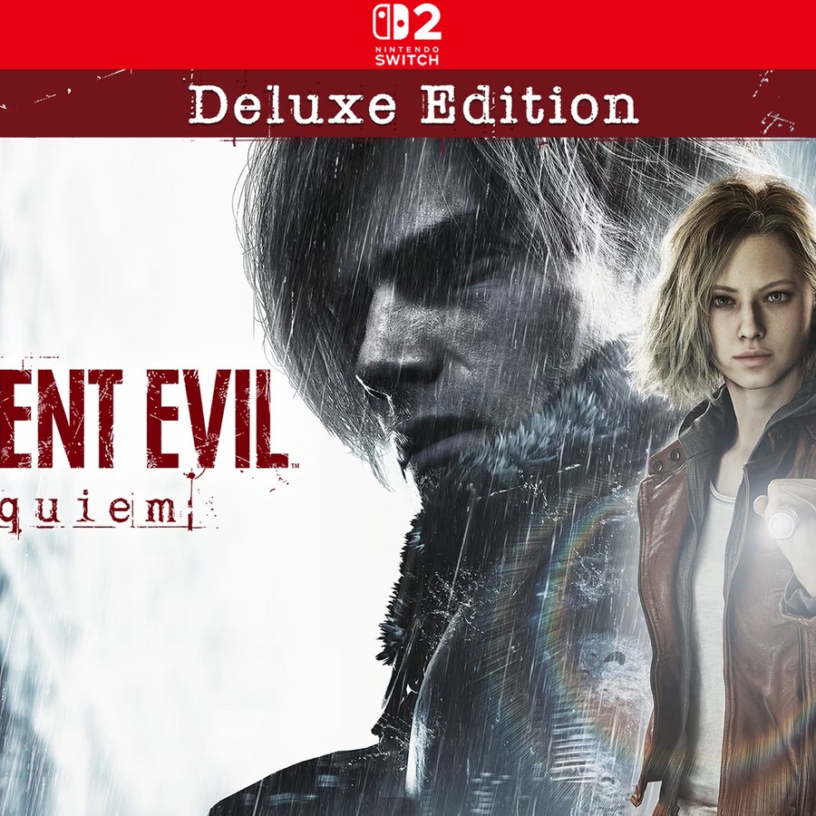 Carátula de Resident Evil Requiem Deluxe Edition - Nintendo Switch 2