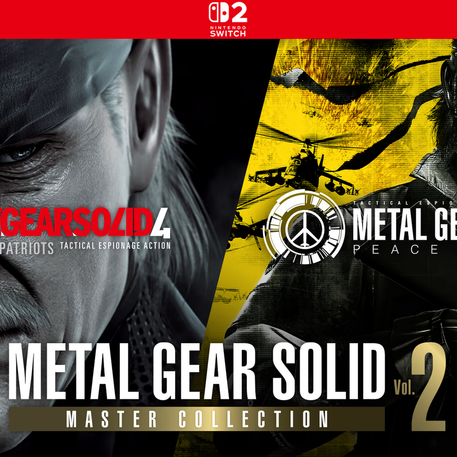 Carátula de METAL GEAR SOLID: MASTER COLLECTION Vol.2 - Nintendo Switch 2