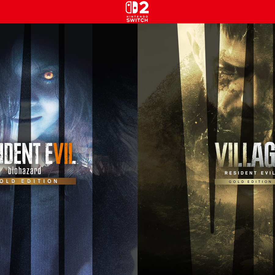 Carátula de Resident Evil 7 Gold Edition & Village Gold Edition - Nintendo Switch 2